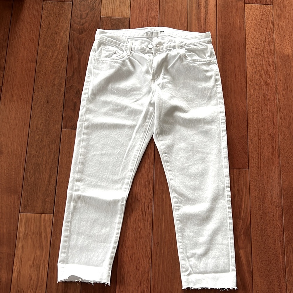 J brand cropped low rise Sadey jeans 27